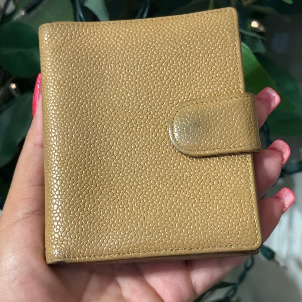 Chanel Bifold Leather Wallet W/ Auth Card - Picture 14 of 17